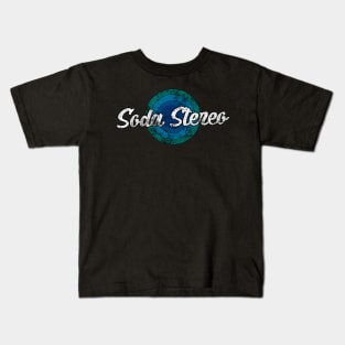 Vintage Soda Stereo Kids T-Shirt